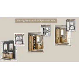 Home Affaire SHERWOOD Mehrzweckschrank 201 x 0 x 0 weiß