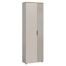 VCM Slide Garderobenschrank 2 Türen 80 x 40 x 200 Beige
