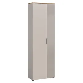 VCM Slide Garderobenschrank 2 Türen 80 x 40 x 200 Beige