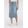 Levi's Jeansrock "HR BACK SLIT SKIRT", Damen, Gr. 28, riveting clean hem, Web, Obermaterial: 100% Baumwolle, unifarben, casual, slim fit kniebedeckend, Röcke, mit Schlitz hinten