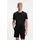 Boss Herren, T-Shirt Unique T-Shirt, Rundhals, Baumwoll Stretch, Logo schwarz XL