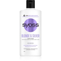 Syoss Blonde & Silver Conditioner 440 ml Conditioner für blondes und graues Haar für Frauen
