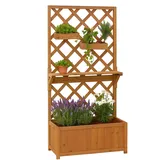 Mendler Hochbeet HWC-P68 135 x 70 x 30 cm Natur