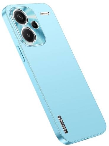 Für Xiaomi Redmi Note 13 Pro Plus Feinmattes Metall Design Hülle Hellblau