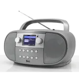 Soundmaster SCD7600TI Internet Tischradio DAB+, UKW, Internet CD, USB, Bluetooth®, WLAN, Radio, Grau