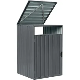 Axi Mülltonnenbox Owen 80 x 122 x 80 cm grau