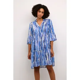 Kaffe Kleid Midikleid Blau 40