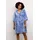 Kaffe Kleid Midikleid Blau 40