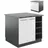 Vicco Kochinsel Fame-Line 90 x 82 x 82 cm Weiß