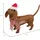 ECD Germany Weihnachtsfigur 60 x 43 cm Braun