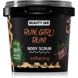 Beauty Jar Run, Girl! Run! glättendes Body-Peeling mit Vitamin E 200 g