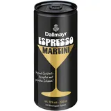 Dallmayr Espresso Martini Dose Einweg 200ml Ready-To-Drink Premium-Cocktail mit Nitro-Kapsel-System - alc. 15% vol (Packung mit 6)