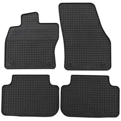 PETEX Fußmattensatz schwarz - vorbereitet für Befestigungssystem  VW 61610