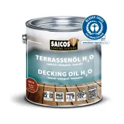 Saicos H2O Terrassenöl, lärche 0312 701 , 10 Liter - Eimer
