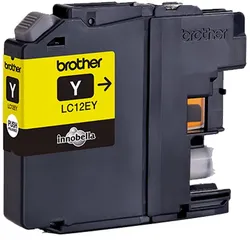 Brother LC12EY - XL-Kapazität - Gelb - original