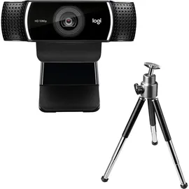 Logitech C922 Pro Stream Webcam, 1920 x