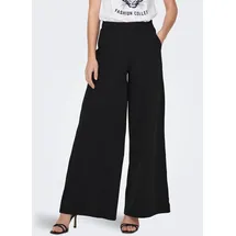 Jdy Jerseyhose JDYTANJA LIFE WIDE FLOWY PANT Schwarz S 32