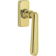 Marchesi Marchesi, Fenstergriff, Alt - Vk 7 x 37, 45 /90 Grad Rast., Messing pol.