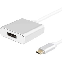 Helos PREMIUM USB/DisplayPort-Adapter (DP, 10 cm), Data - Video