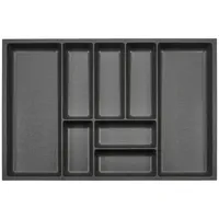 SO-Tech ORGA-BOX-3 Besteckeinsätze Tiefe 473 mm anthrazit Schubladeneinsätze Breite