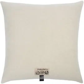 Zoeppritz Kissenbezug Soft-Fleece 50 x 50 cm Clay