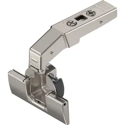 BLUM CLIP top Stollenscharnier 95°, innenliegend - CLIP top mit Feder ; Montageart: INSERTA ; vernickelt