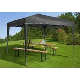Konifera Faltpavillon, BxT: 300x300 cm, inkl. Tragetasche grau