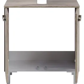 Saphir Waschbeckenunterschrank 60 x 62 x 33 cm Sanremo Eiche