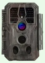 Wildkamera 64MP 1296p mit Audio und Bewegungsmelder Nachtsicht Max. Entfernung bis 100 Füße, 0,1s Trigger Geschwindigkeit , IP66 Wasserdichter- A280