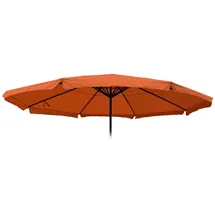 Mendler Ersatzbezug für Sonnenschirm Meran Pro Polyester Ø 5 m Terracotta