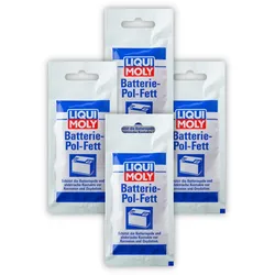 4x 10g LIQUI MOLY 3139 Batterie-Pol-Fett Spezial Fett Anti Korrosion