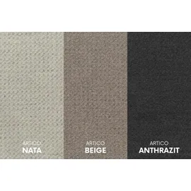 kaiser möbel Ecksofa L-Form Siena Stoff Artico Beige Rechts - Beige