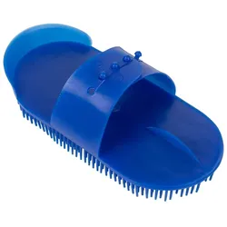 Nadelstriegel, Pferde-Striegel - Nadelstriegel für Pferde aus Kunststoff, blau
