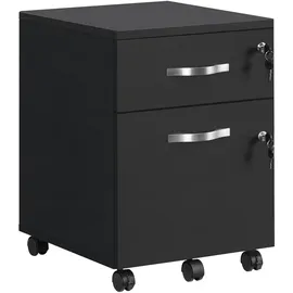 VASAGLE Aktenschrank 40 x 54,4 x 43,8 schwarz