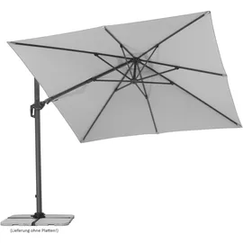 Schneider Schirme Rhodos Twist 300 x 300 cm Silbergrau