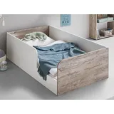 OTTO home Kinderbett Rieke 90 x 200 cm Eiche grau