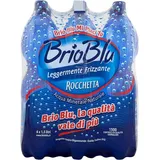 12x Rocchetta Brio Blu Mineralwasser Naturale Leicht Sprudelnd 1,5L