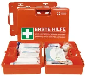 Gramm Medical Verbandkoffer SAN, leer, diverse Sprachen