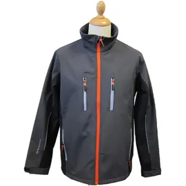 Terratrend Job Softshelljacke dunkelgrau/schwarz Größe S