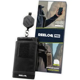 REELOQ Pro Smartphone Sicherung, Version Gurtband - Schwarz