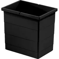 HAILO 18 Liter Inneneimer 1129959 basaltgrau für Abfallsorter Raumspar