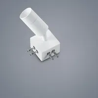 Helestra Leuchten GmbH helestra Vigo 90°-Verbinder/Strahler mattweiß #15/1702.07