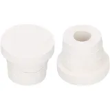 Atyhao Poolleiter Gummipuffer 2St. Leiter Gummistopfen Stoßstange Ersatzschutz Guard Schwimmbadzubehör Einzelpoolleiter Gummipuffer