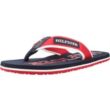 Tommy Hilfiger Patch Hilfiger Beach Sandal Rot (Primary Red), 43