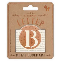 If Literary Letters Bookmarks Letters B