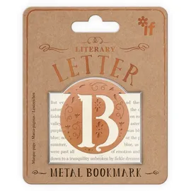 If Literary Letters Bookmarks Letters B
