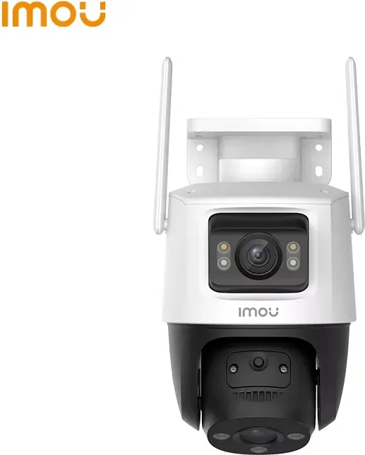 IMOU 8 MP Dual-Lens Outdoor PT Überwachungskamera für Heimsicherheit, mit KI Menschen- und Fahrzeugerkennung, Zwei-Wege-Gespräch und 30 m IR-Reichweite