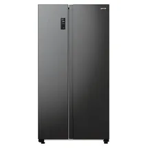 Gorenje G600 NRR9185DABXL Side-by-Side (550 l, 1786 mm hoch, Schwarz)