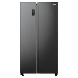 Gorenje G600 NRR9185DABXL Side-by-Side (550 l, 1786 mm hoch, Schwarz)
