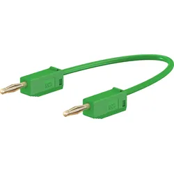 Stäubli Electrical Connectors Stäubli LK205, Messleitung, Grün, PVC, Bananenstec